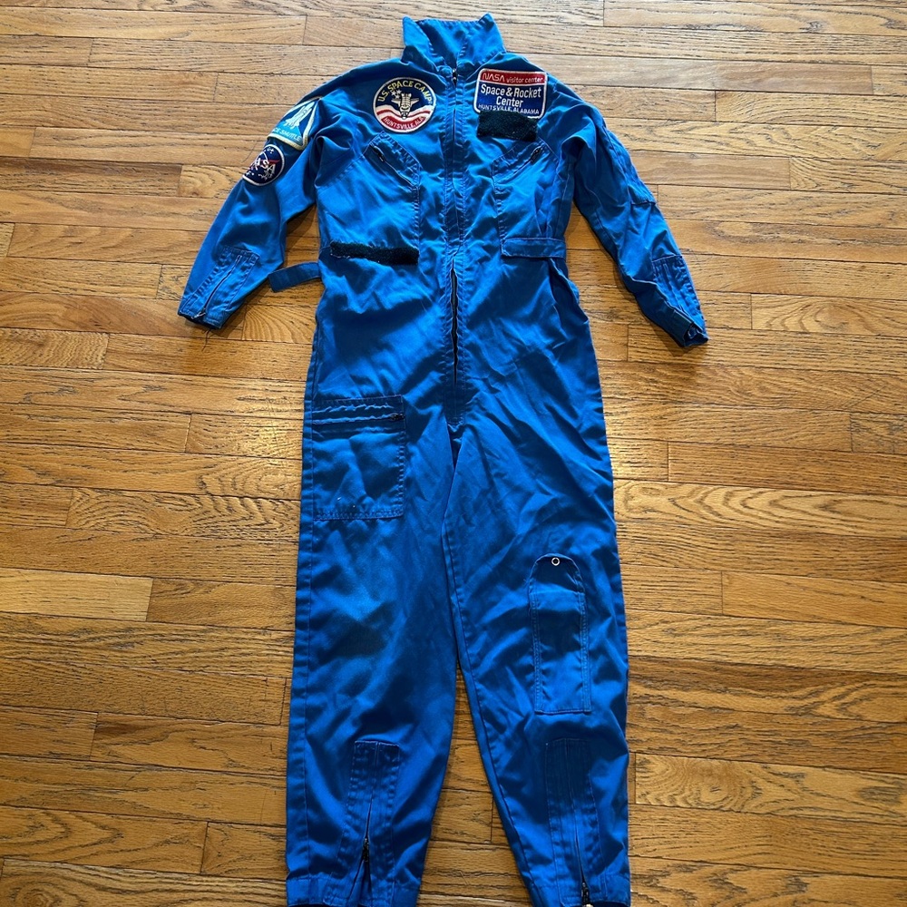 Commando Blue Astronaut Kids Costume